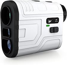 Golf rangefinder Laser Rangefinder for Golf & Hunting with Slope Switch, Flag Pole Locking Slope Rechargeble range finder golf