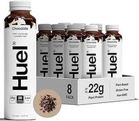 Huel Ready-to-Drink Meal, Chocolate Protein Drink, 8 x 500ml Bottles, Protein Shakes, Pre-Portioned Meal, 20g of Protein per Bottle, Rich in Essential Vitamins, Minerals, Meal Replacement Shake