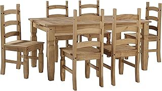 Mercers Furniture Trade Corona Large Extending Dining Table & 6 Chairs