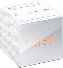Sony FM/AM Clock Radio - White