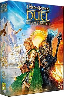 Repos Production | The Lord of the Rings : Duel for Middle-Earth | Board Game | Ages 10+ | 2 Players | 30 Minutes Playing Time