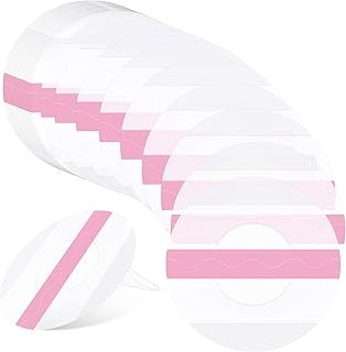 50 Pack Freestyle Libre Sensor Cover, Waterproof Libre Sensor Covers, Round Transparent Adhesive Patches Clear CGM Patches Without Glue
