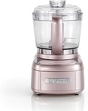 Cuisinart Mini Prep Pro, Compact Mini Food Processor, Onion Chopper, Mixer Grinder, Spice blender, Pulse function and drizzle holes, 900 ml Capacity, Dishwasher safe, Easy to use, Pink