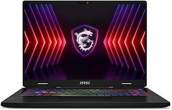 MSI Crosshair 16 Inch QHD+ 240Hz Gaming Laptop - (Intel Core i7-14700HX, NVIDIA GeForce RTX4060, 16GB RAM, 1TB SSD, Windows 11 Home) - Cosmos Grey