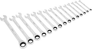 Sealey 15pc Combination Ratchet Spanner Set S01247