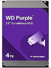 WD Purple 4TB Surveillance 3.5" Internal Hard Drive, AllFrame Technology, 180BT/yr, 256MB Cache, 3 Year Warranty