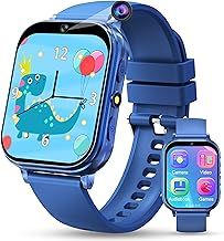 KALINCO Kids Smart Watch, No Phone needed, Games Camera Video Pedometer Smartwatch, Electronic Learning Toys, Music Player/Alarm/Audiostory/Torch/Step Counter, Valentines Days Gifts for kids Teens 5+
