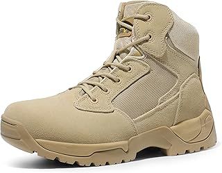 NORTIV 8 Men's Military Tactical Work Boots Hiking Motorcycle Combat Boots