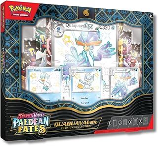 POKEMON TCG: SCARLET and VIOLET: PALDEAN FATES EX PREMIUM COLLECTION - Shiny Quaxly