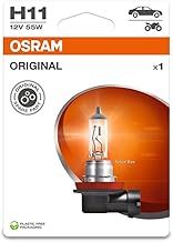 OSRAM ORIGINAL LINE 12V, H11, halogen headlight lamp, Single Blister (1 lamp), white
