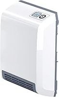 STIEBEL ELTRON Wall mounted rapid electric fan heater CK 20 Trend LCD for about 20 sqm, plastic, LED, 7-day timer, frost+overheating protection, open window detection, Lot 20 compliant, 236653, White