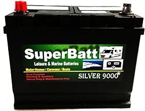 12V 85AH SuperBatt CB22MF Leisure Battery Caravan Motorhome Marine Boat