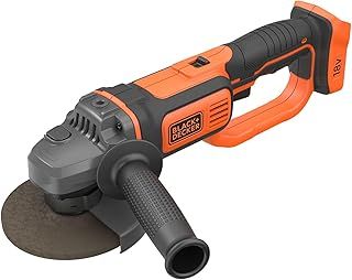 BLACK+DECKER 18V Cordless Small Angle Grinder - Bare Unit (Battery not Included)