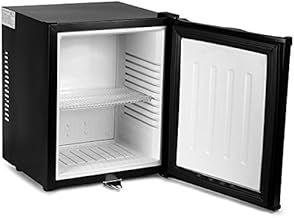 ChillQuiet Silent Mini Fridge 23ltr Black - Completely Quiet Mini Bar, Ideal for Hotels and B&Bs