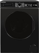 Russell Hobbs Freestanding Washing Machine, 8kg Capacity, 1400 rpm, 15 Programmes, Eco Technology, Rapid Wash Cycles, Black, RH814W111B