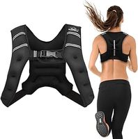 Aduro Sport Weighted Vest Workout Equipment, 4lbs/6lbs/12lbs/20lbs/25lbs/30lbs Body Weight Vest for Men, Women, Kids