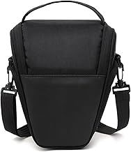 Laven & Ivory SLR/DSLR Camera Bag, Large Capacity Shockproof Waterproof Single Camera Case Bag, Adjustable Shoulder Strap, Compatible for Nikon, Canon, Fuji, Panasonic, Sony