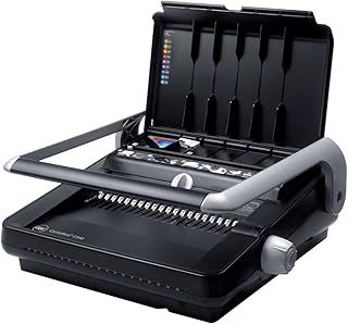 GBC CombBind C340 Binding Machine, 25 Sheet Punch Capacity, 450 Sheet Binding Capacity, A3, A4 and A5, Black, 4400420