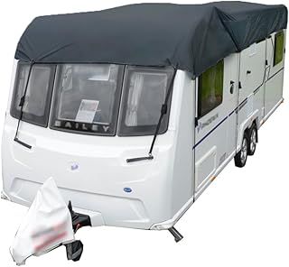 Caravan Top Roof Cover Waterproof Heavy Duty (Dark Grey) - CTC-DARKGREY (23-25ft)