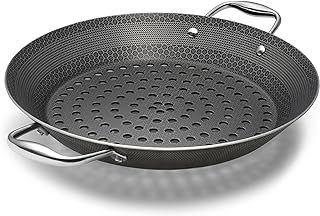 HexClad Hybrid Nonstick BBQ Grill Pan, Dishwasher-Friendly, BBQ and Oven-Safe Up to 480°C