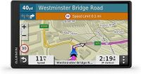 Garmin DriveSmart 55 MT-S 5.5 Inch Sat Nav with Edge to Edge Display, Map Updates for UK, Ireland and Full Europe, Live Traffic, Bluetooth Hands-free Calling, Voice Commands and Smart Features, Black