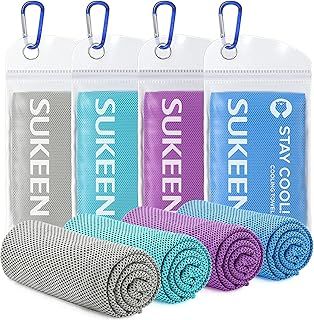 Cooling Towel (40"x12"), Ice Towel, Soft Breathable Chilly Towel, Microfiber Instant Cooling Towel for Yoga, Sport, Running, Gym, Workout,Camping, Fitness, Workout