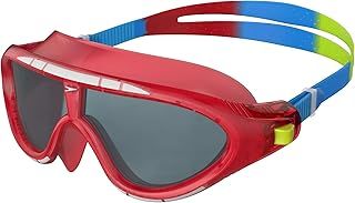 Speedo Unisex Hydropulse Swimming Goggle, Comfortable Fit, Adjustable Design, White/Elephant/Light Smoke, One Size