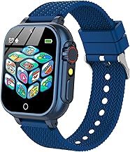 Kids Smart Watch Boys Girls - Smart Watch for Children with 32 Puzzle Games Music Player Alarm Clock Flashlight HD Touch Screen,Kids Watch for Boys Girls Educational Toys Birthday Gifts for Ages 4-12