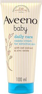 AVEENO® Baby Daily Care Nappy Cream 100ml | Suitable for Newborn Baby Sensitive Skin