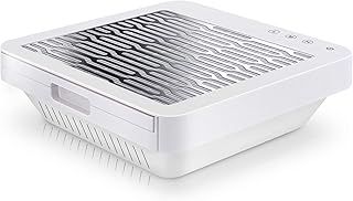Nail Vacuum Dust Collector Extractor Suction Fan Manicure Tool for Acrylic Nail Gels Removal