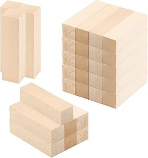 30 PCS 4x1x1 Inch Basswood Carving Blocks, 10x2.5x2.5cm Unfinished Wood Blocks, Wooden Block for Whittling Wood DIY