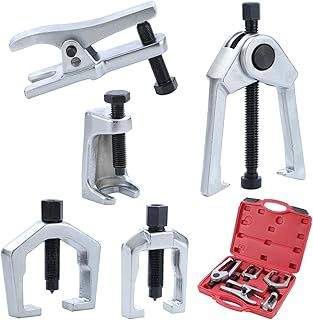 KATSU 5-Piece Ball Joint Puller Separator Tie Rod End Removal 2 Arm Bearing Gear Puller Splitter Automotive Tool for Vehicles Car Truck Repair 450713