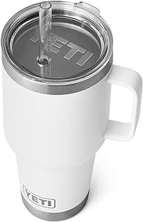 YETI Rambler 35 Oz Straw Mug White