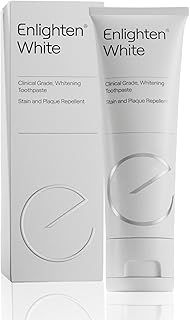 Enlighten White – Teeth Whitening Toothpaste - Clinical-Grade Advanced Enamel Protection and Stain Removal and Repellent Fluoride Toothpaste - Restore Gloss and Improve Colour - 75ml