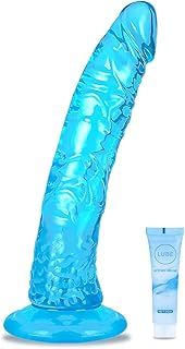 11'' Huge Thick Silicone Dildo with Lifelike Texture, G spot Realistic Anal Dildos with Strong Suction Cup for Hands-Free Play, Big Anal Dildos Soft and Firm Poke Suitable for Women/Men/Couples