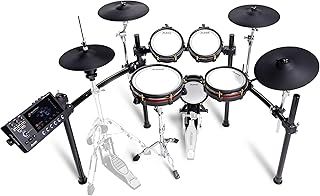 Alesis Strata Core Electric Drum Kit with Touchscreen, Triple Zone Cymbals, Active Magnetic Hi-Hat, Dual Zone Mesh Heads, 8" Kick, 144K Multi-Channel Samples