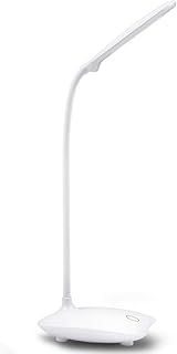 SIN&MI Desk Lamp Eye Protection LED Lamp Flexible Bedside Table Desk Lamp LED Reading Desk Light White