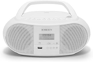 Roberts Zoombox 4 DAB/DAB+/FM boombox with Bluetooth, White