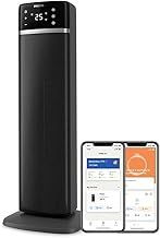 PHILIPS Ceramic Fan Heater 5000 Series, Ceramic Heating Technology, AI- Powered for Energy Saving, Heats Up in 2 Seconds with 5 Built-In Safety Features, App Control, Grey & Black (CX5120/11)