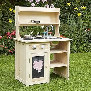 Liberty House Toys ZPD2086 Pretend Play Mud Kitchen,950 x 650 x 400 millimeters