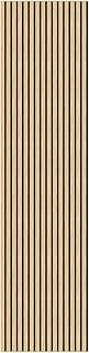 Tuda Grass Direct Luxury Acoustic Wall Slatted 3D Wood Veneer Panels Series 1-240cm x 60cm - Oak