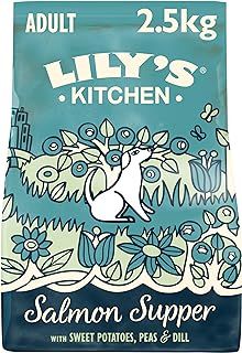 Lily’s Kitchen Made with Natural Ingredients Adult Dry Dog Food Salmon Supper Balanced Nutrition 2.5kg Bag