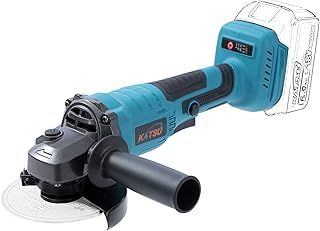 KATSU FIT-BAT 21V Brushless Cordless Angle Grinder 115mm, 3 Speeds, for Grinding Cutting Polishing, No Battery and Charger (Budget) 102606
