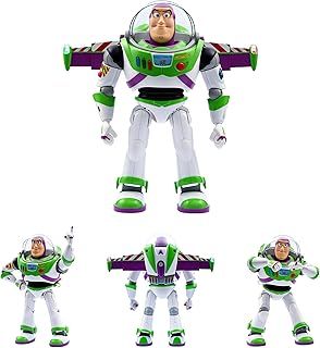 Robosen Buzz Lightyear Interactive Robot – Voice & App Controlled Smart Toy with Realistic Movements, 200+ Audio Clips, Mini Theater Mode, Programmable Actions, Extendable Wings, Laser & LED Effects