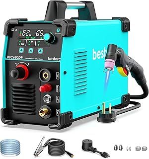 Plasma Cutter, Pilot Arc BTC650DP 7th Generation 65Amps Screen Display Dual Voltage 110/220V Digital Plasma Cutting Machine (BTC650DP 7GEN 110/220V)