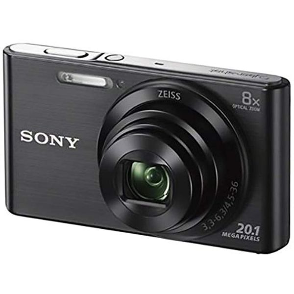 Sony DSCW830 Digital Compact Camera - Black (20.1MP, 8x Optical Zoom) 2.7 inch LCD