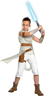 Rubie's Official Disney Star Wars Ep 9, Rey Deluxe Childs Costume