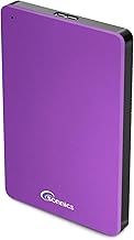 Sonnics 500GB Purple External Portable Hard drive USB 3.0 super fast transfer speed for use with Windows PC, Apple Mac, Smart tv, XBOX ONE & PS4