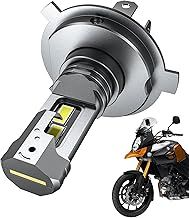 Zethors H4 LED Headlight Bulb Motorcycle 2024 Upgraded 400% Brightness, High Low Beam Conversion Kit for Motorbike Power Systems, 1 Pack…