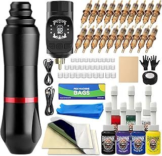 HAWINK Tattoo Machine Rotary Short Pen with German FAULHABER Motor CNC-M-Q2